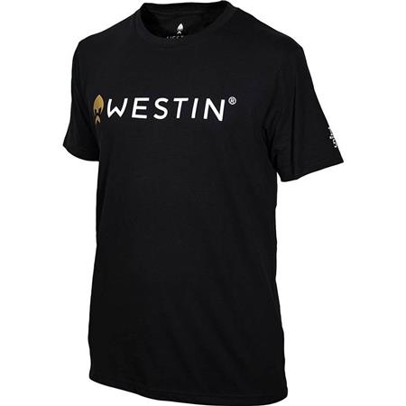 Men's Short Sleeve Tee Shirt Westin Original T-Shirt - Black