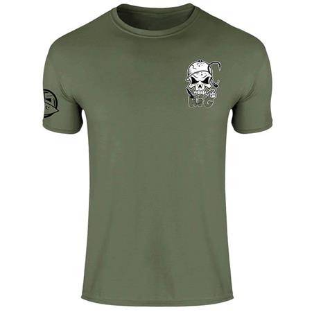Men's Short-Sleeved T-Shirt Hot Spot Design Rig Forever - Olive