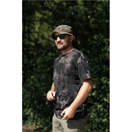 MEN'S SHORT-SLEEVED T-SHIRT KORDA BLACK KAMO TEE - BLACK CAMO