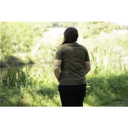 MEN'S SHORT-SLEEVED T-SHIRT KORDA MINIMAL - DARK OLIVE