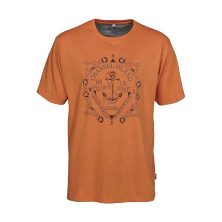 Men's Short-Sleeved T-Shirt Percussion Guernsey