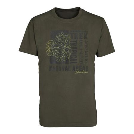 Men's Short-Sleeved T-Shirt Percussion Tropical Trek