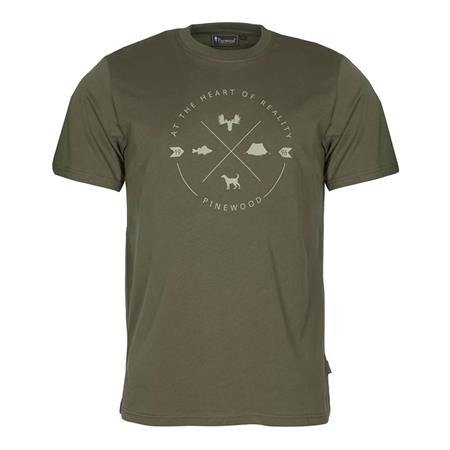 Men's Short-Sleeved T-Shirt Pinewood Finnveden Trail