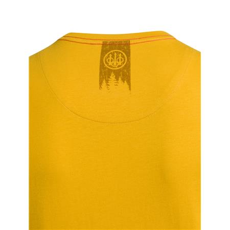 MEN'S SHORT-SLEEVED T-SHIRT - SAFFRON YELLOW BERETTA TRIDENT - SAFFRON YELLOW