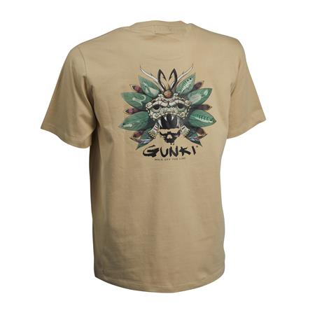 MEN'S SHORT-SLEEVED T-SHIRT - SAND GUNKI CHIEF SAND - SABLE