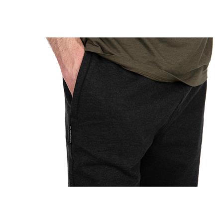 MEN'S SHORTS FOX COLLECTION LW JOGGER SHORT BLACK & ORANGE - NOIR
