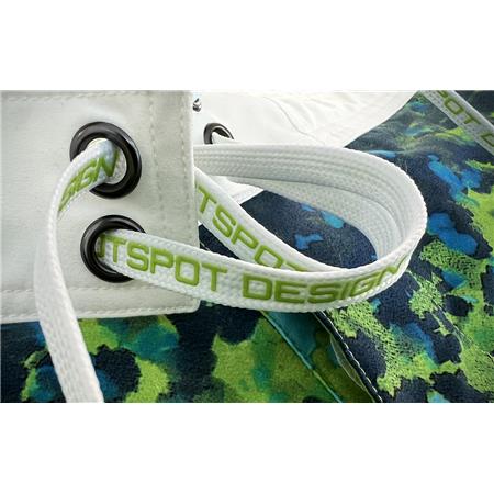 MEN'S SHORTS - GREEN/YELLOW HOT SPOT DESIGN OCEAN PERFORMANCE DORADO - VERT/JAUNE
