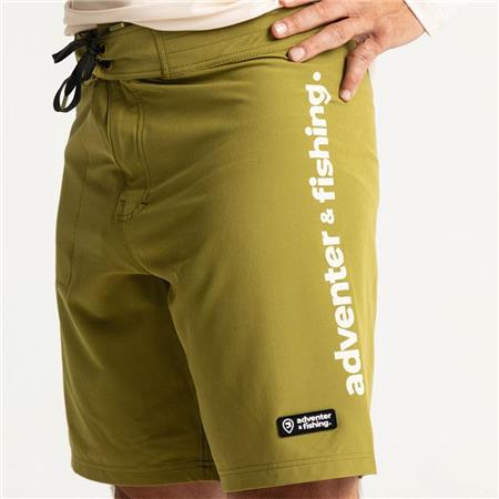 MEN'S SHORTS - OLIVE ADVENTER & FISHING TROL - OLIVE