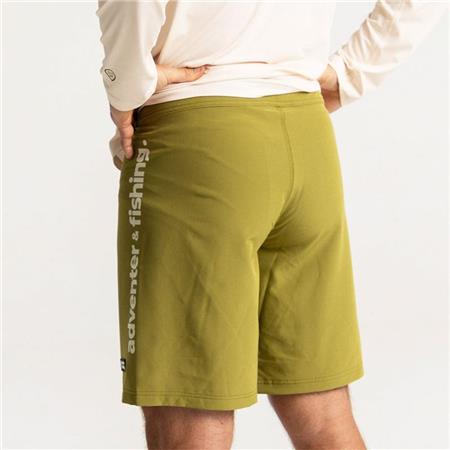 MEN'S SHORTS - OLIVE ADVENTER & FISHING TROL - OLIVE