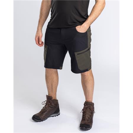 MEN'S SHORTS PINEWOOD FINNVEDEN TRAIL HYBR - NOIR/VERT