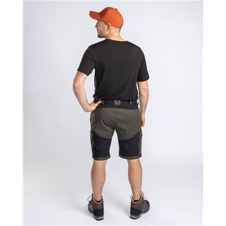 MEN'S SHORTS PINEWOOD FINNVEDEN TRAIL HYBR - NOIR/VERT