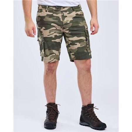 MEN'S SHORTS PINEWOOD VÄRNAMO SERENGETI - KHAKI CAMOU