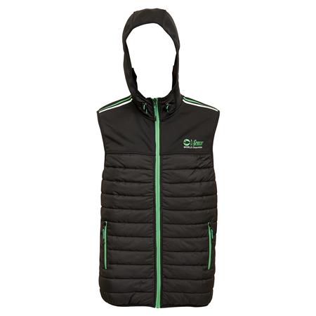 Men's Sleeveless Down Jacket Sensas Feeling - Black