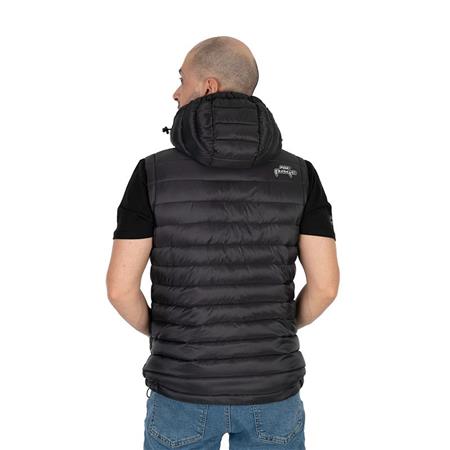 MEN'S SLEEVELESS JACKET FOX RAGE HEATED GILET - BLACK