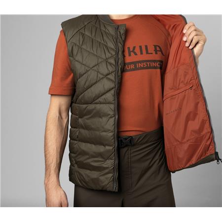 MEN'S SLEEVELESS JACKET HARKILA LOGMAR INSULATED PACKABLE