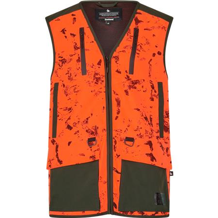 Men's Sleeveless Vest Seeland Trax Blaze - Orange Blaze Invis Mpc