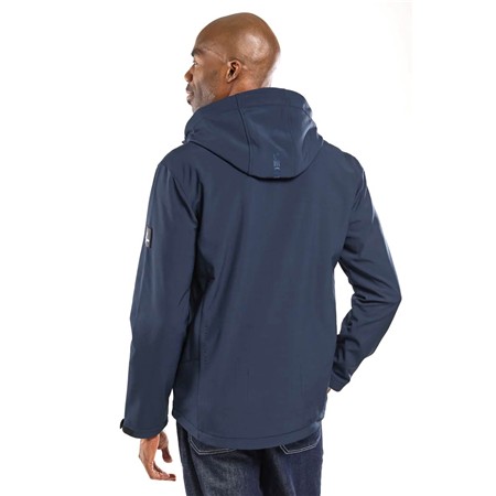 MEN'S SOFTSHELL BERMUDES HOODED SEABOARD - NAVY