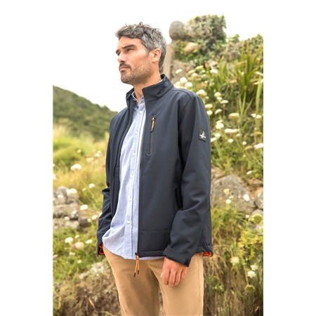 MEN'S SOFTSHELL BERMUDES SEATECH - NAVY