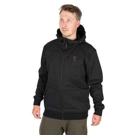 MEN'S SOFTSHELL FOX COLLECTION SOFT SHELL JACKET - NOIR