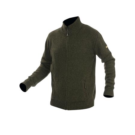 Men's Sweater Hart Nevis-Fz - Olive Foncé