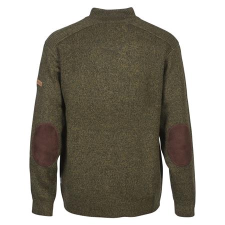 MEN'S SWEATER PERCUSSION BRODE COL CHEMINEE