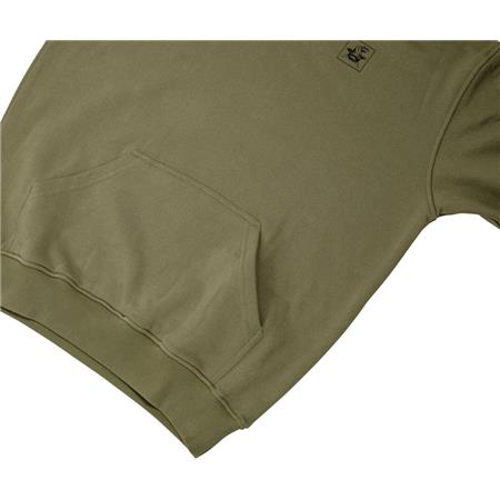 MEN'S SWEATSHIRT BLACK CAT HOODIE - KHAKI