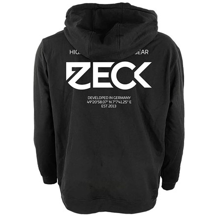 MEN'S SWEATSHIRT - BLACK ZECK BIG BOY HOODIE - NOIR