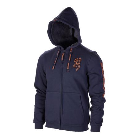MEN'S SWEATSHIRT BROWNING WARM SNAPSHOT - BLEU