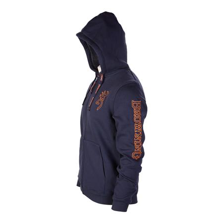 MEN'S SWEATSHIRT BROWNING WARM SNAPSHOT - BLEU