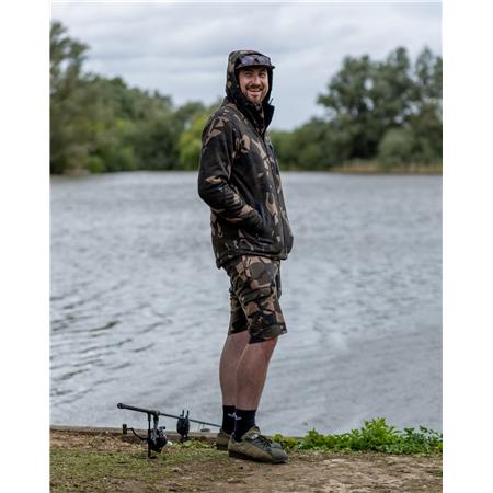 MEN'S SWEATSHIRT - CAMO FOX FULL ZIP PREM SHERPA 310 HOODIE - CAMO
