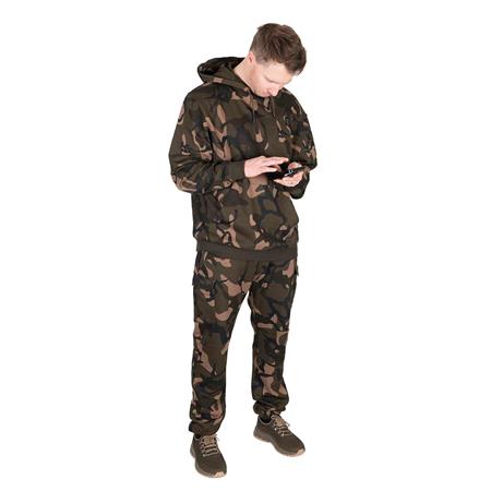 MEN'S SWEATSHIRT FOX LW KHAKI/CAMO SPLIT ZIP HOODY - CAMO