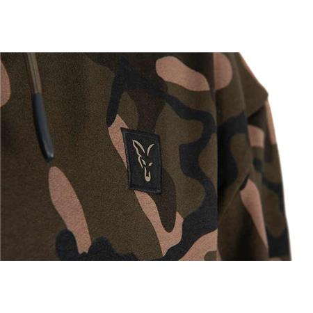 MEN'S SWEATSHIRT FOX LW KHAKI/CAMO SPLIT ZIP HOODY - CAMO