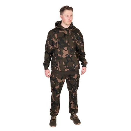 MEN'S SWEATSHIRT FOX LW KHAKI/CAMO SPLIT ZIP HOODY - CAMO