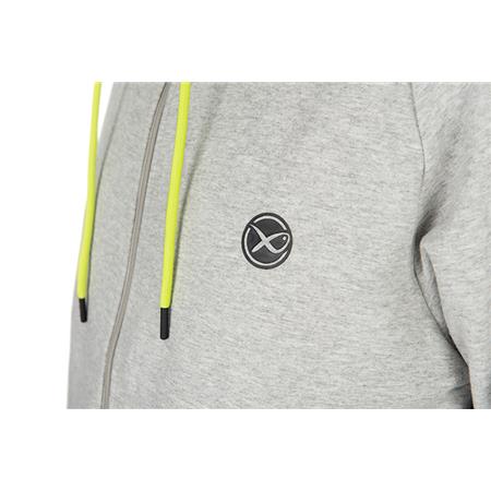 MEN'S SWEATSHIRT FOX MATRIX BLACK EDITION FULL ZIP HOODY - GRIS
