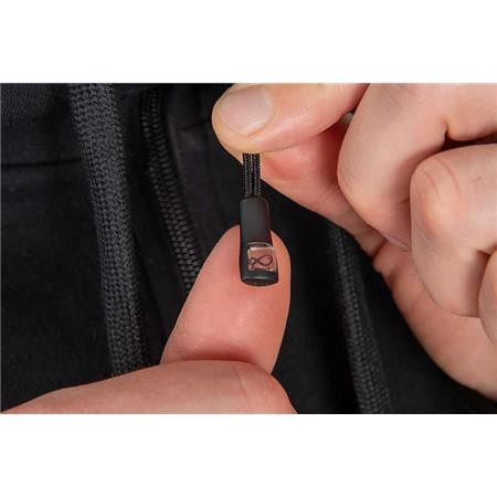 MEN'S SWEATSHIRT FOX MATRIX STEALTH ZIPPED HOODY - NOIR