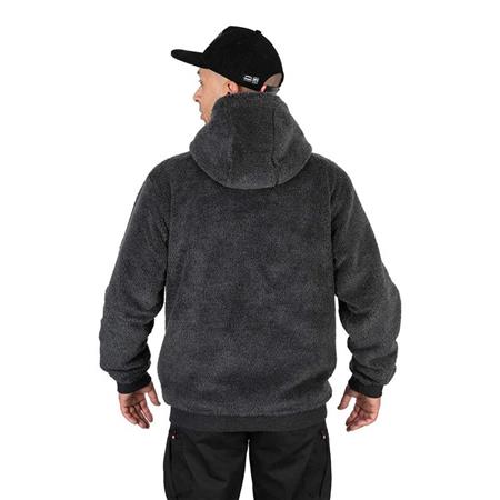 MEN'S SWEATSHIRT FOX RAGE REVERSIBLE SHERPA HOODY - NOIR