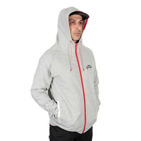MEN'S SWEATSHIRT FOX RAGE VOYAGER HOODIES - GRIS CLAIR