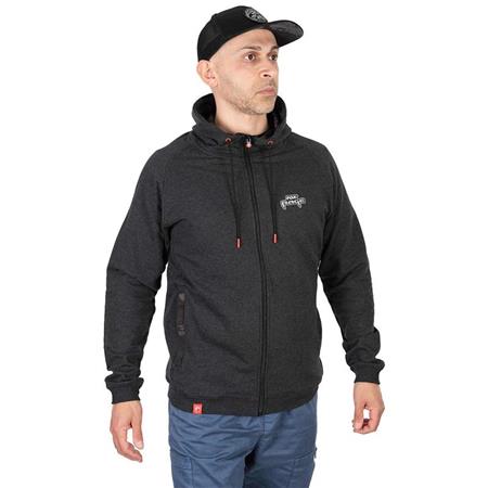 MEN'S SWEATSHIRT FOX RAGE VOYAGER HOODIES - GRIS FONCÉ