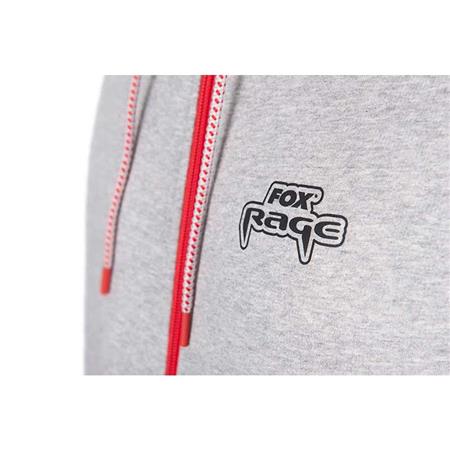 MEN'S SWEATSHIRT FOX RAGE VOYAGER HOODIES - LIGHT GREY