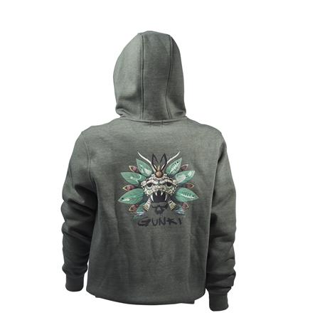 MEN'S SWEATSHIRT GUNKI CHIEF ZIPPÉ - KAKI