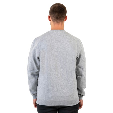MEN'S SWEATSHIRT GURU PATCH CREWNECK - GREY
