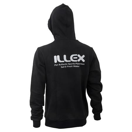 MEN'S SWEATSHIRT ILLEX SWEAT-SHIRT HOODED - BLACK