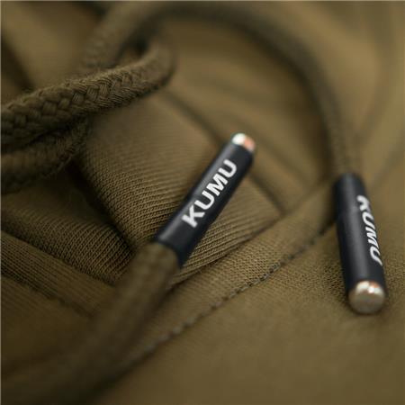 MEN'S SWEATSHIRT KUMU HOODY DEATH RIG - KAKI