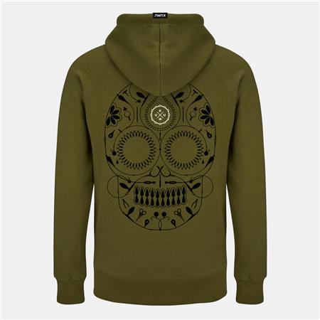 Men's Sweatshirt Kumu Hoody Death Rig - Kaki