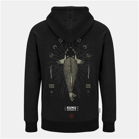 Men's Sweatshirt Kumu Make Your Own Luck - Noir