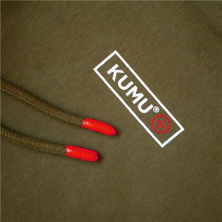 MEN'S SWEATSHIRT KUMU RISING SUN - KAKI