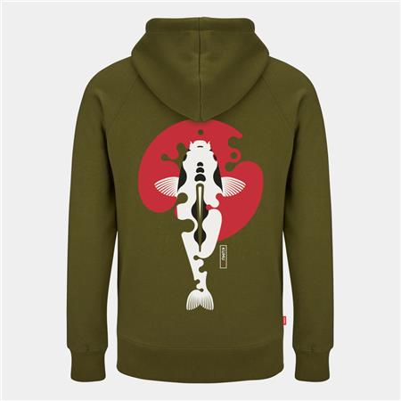 Men's Sweatshirt Kumu Rising Sun - Kaki