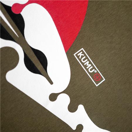 MEN'S SWEATSHIRT KUMU RISING SUN - KHAKI