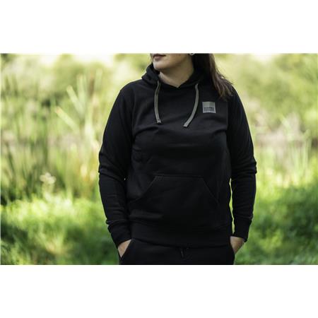 MEN'S SWEATSHIRT NASH MAKE IT HAPPEN HOODY BOX LOGO - NOIR