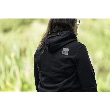 MEN'S SWEATSHIRT NASH MAKE IT HAPPEN HOODY BOX LOGO - NOIR
